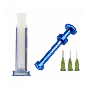 خمیر فلکس سرنگی همراه با سرنگ فلزی Mechanic uv559