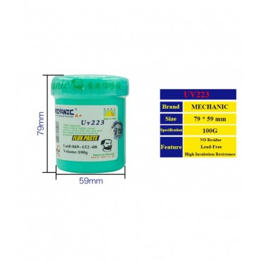 خمیر فلکس کاسه ای 100 گرمی مکانیک MECHANIC UV223