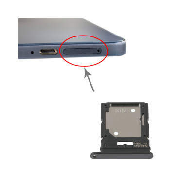 خشاب سیم کارت Xiaomi Redmi Note 11 Pro 5G black