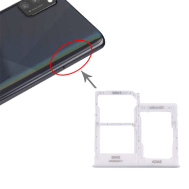 خشاب سیم کارت Galaxy A41-A415 SILVER