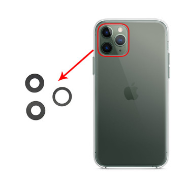 شیشه دوربین Iphone 11 Pro