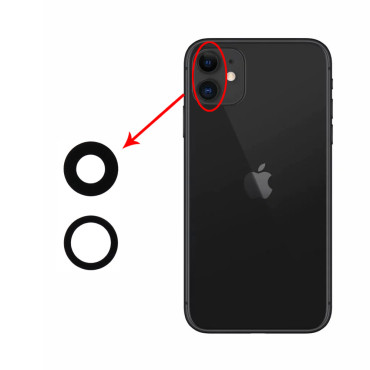 شیشه دوربین Iphone 11