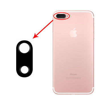 شیشه دوربین Iphone 7 Plus