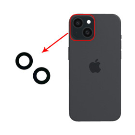 شیشه دوربین Iphone 15