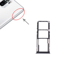 خشاب سیم کارت Xiaomi Redmi Note 10S مشکی