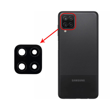 شیشه دوربین Galaxy A12-A125