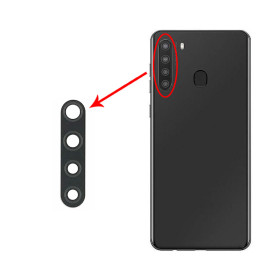 شیشه دوربین Galaxy A21-A215