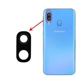 شیشه دوربین Galaxy A40-A405