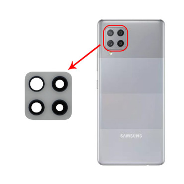 شیشه دوربین Galaxy A42-A426