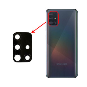 شیشه دوربین Galaxy A51-A515