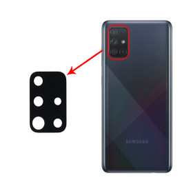 شیشه دوربین Galaxy A71-A715