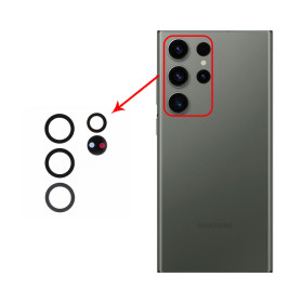 شیشه دوربین Galaxy S23 Ultra-S918