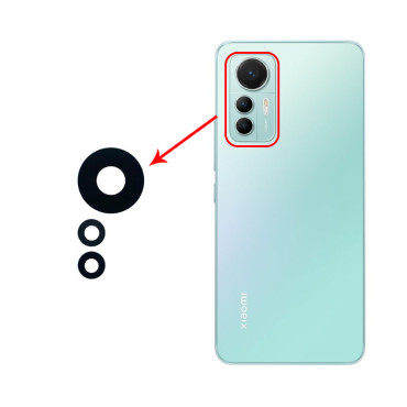 شیشه دوربین Xiaomi MI 12 Lite