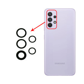 شیشه دوربین Galaxy A32 (4G)-A325