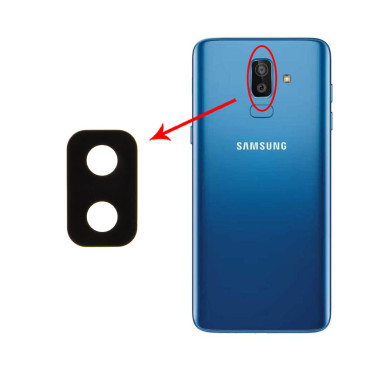 شیشه دوربین Galaxy J8-J810
