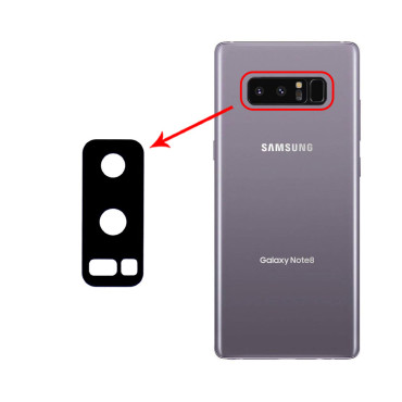 شیشه دوربین Galaxy Note 8-N950