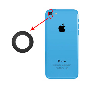شیشه دوربین Iphone 5C