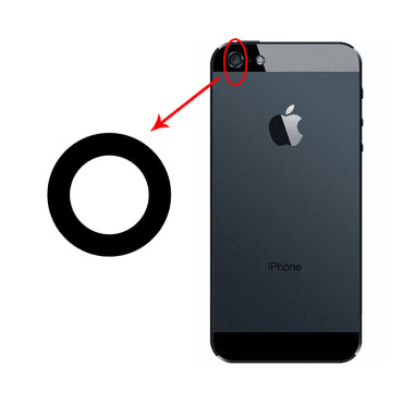 شیشه دوربین Iphone 5
