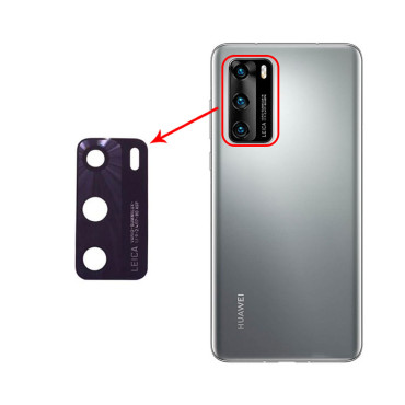 شیشه دوربین Huawei P40