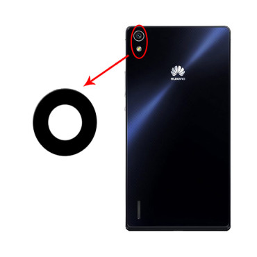 شیشه دوربین Huawei P7