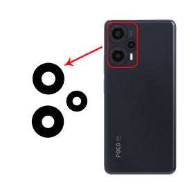 شیشه دوربین Xiaomi Poco F5