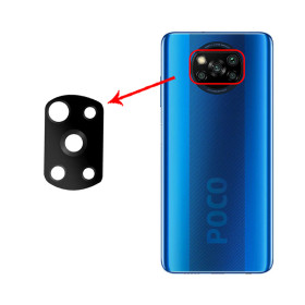 شیشه دوربین Xiaomi Poco X3 NFC