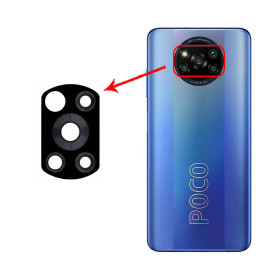 شیشه دوربین Xiaomi Poco X3 Pro