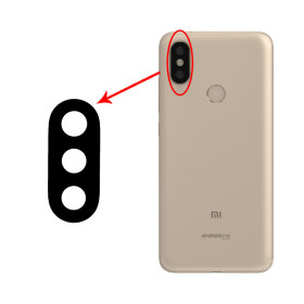 شیشه دوربین Xiaomi Mi A2 (Mi 6X)