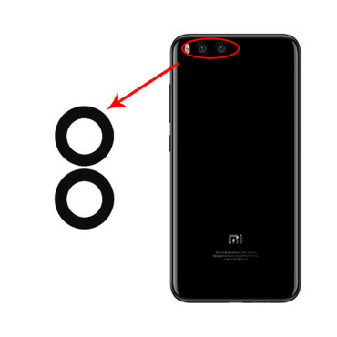 شیشه دوربین Xiaomi Mi Note 3