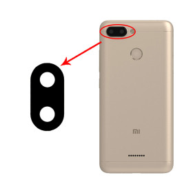 شیشه دوربین Xiaomi Redmi 6