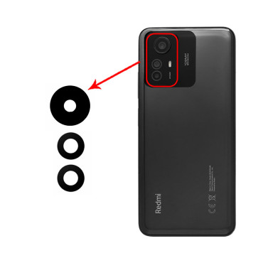 شیشه دوربین Xiaomi Redmi Note 12S