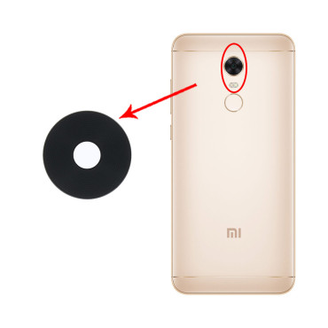 شیشه دوربین Xiaomi Redmi Note 5 (5 Plus)