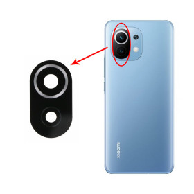 شیشه دوربین Xiaomi Mi 11 Lite
