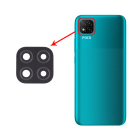 شیشه دوربین Xiaomi Poco C3