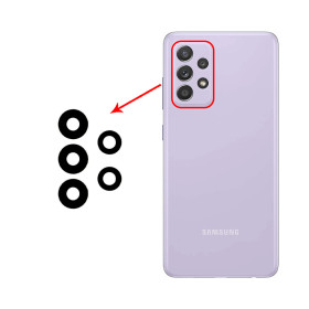 شیشه دوربین Galaxy A73 (5G)-A736