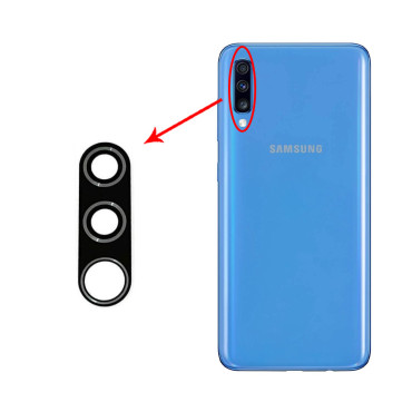 شیشه دوربین Galaxy A70s-A707
