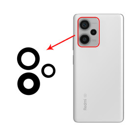 شیشه دوربین Xiaomi Redmi Note 12 Pro Plus