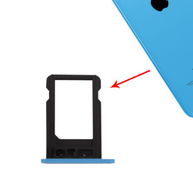 خشاب سیم کارت iPhone 5c آبی