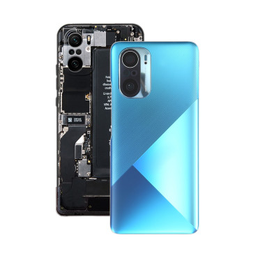 درب پشت Xiaomi Poco F3 blue