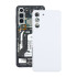 درب پشت Galaxy S21 FE-G990 white