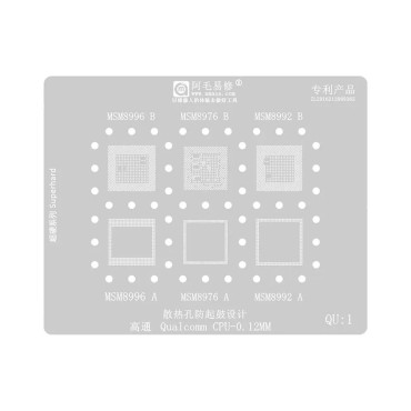 شابلون CPU کوالکام Amaoe QU1