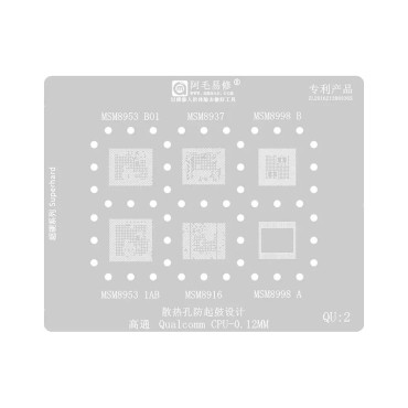 شابلون CPU کوالکام Amaoe QU2