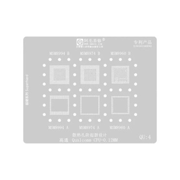 شابلون CPU کوالکام Amaoe QU4