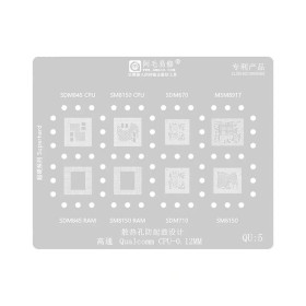 شابلون CPU کوالکام Amaoe QU5