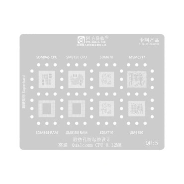 شابلون CPU کوالکام Amaoe QU5
