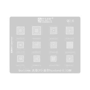 شابلون CPU کوالکام Amaoe QU6