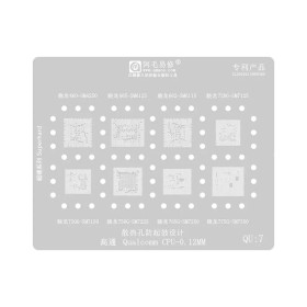 شابلون CPU کوالکام Amaoe QU7