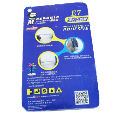 چسب قطره ای بی رنگ مکانیک mechanic E7