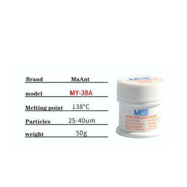 خمیر قلع مناسب لحیم کاری MaAnt