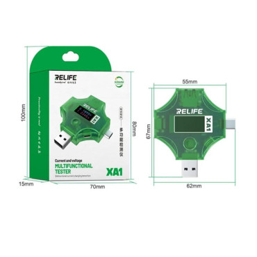 تستر و شوک باتری Relife RL-XA1